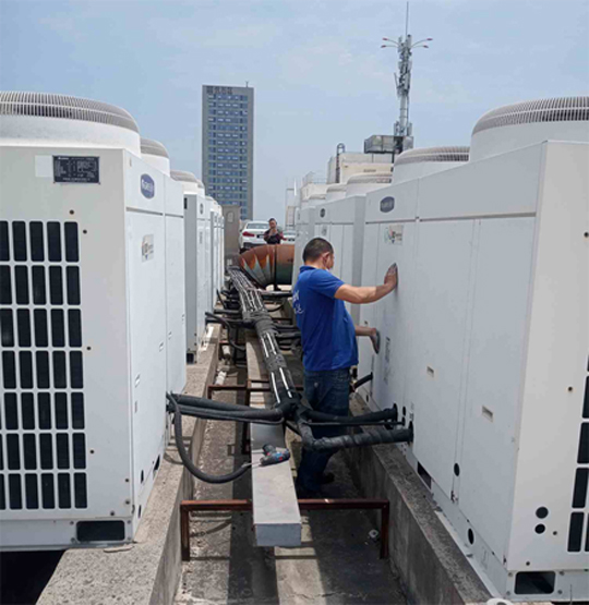 乐昌中央空调制热和不制冷系统维修方法